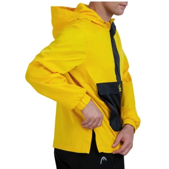 Reebok Men's Striker Woven Anorak Hoodie, Sizes S - Picture 3 of 6